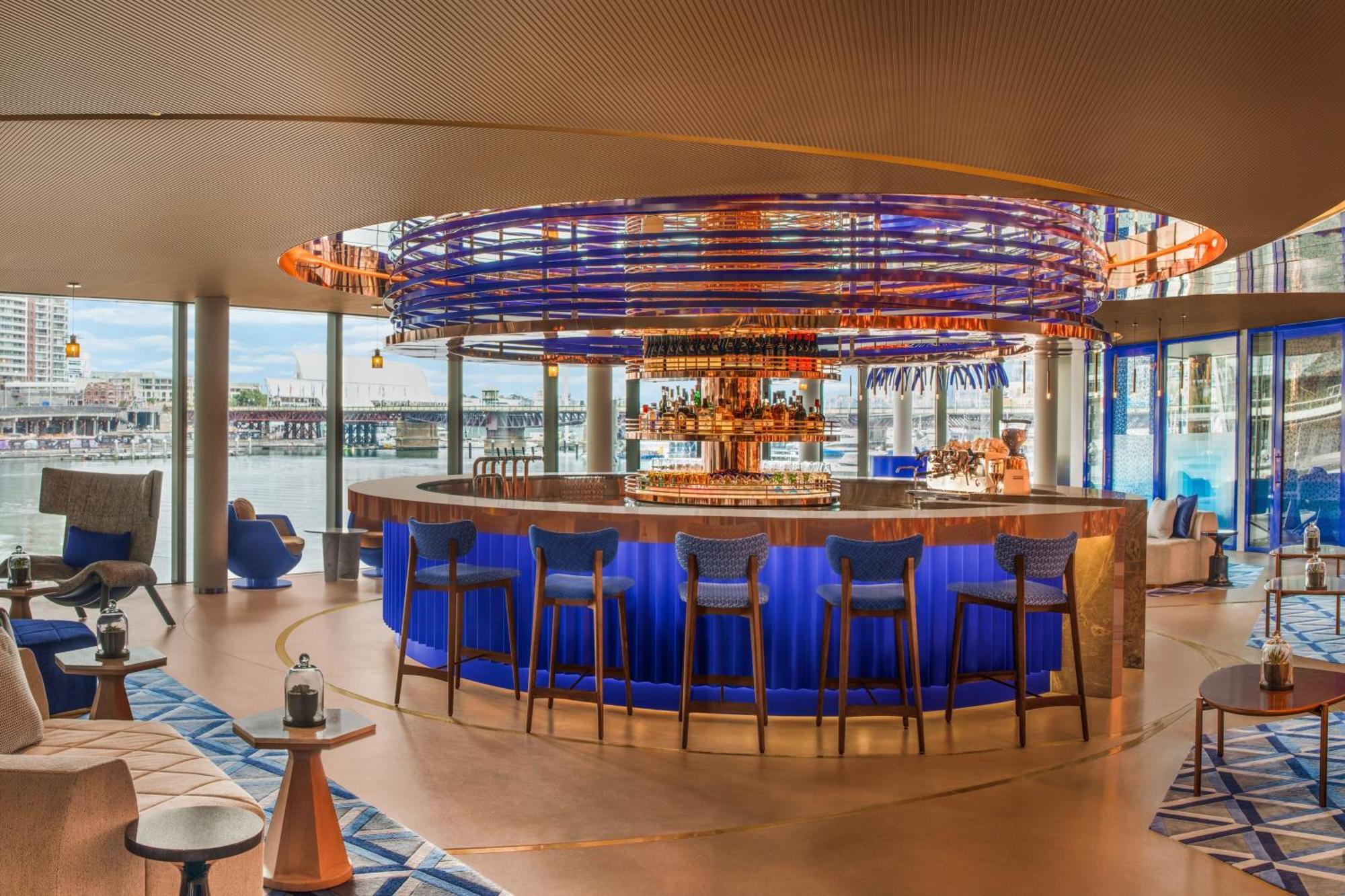 Hotel W Sydney Zewnętrze zdjęcie The bar at the Blue Note lounge