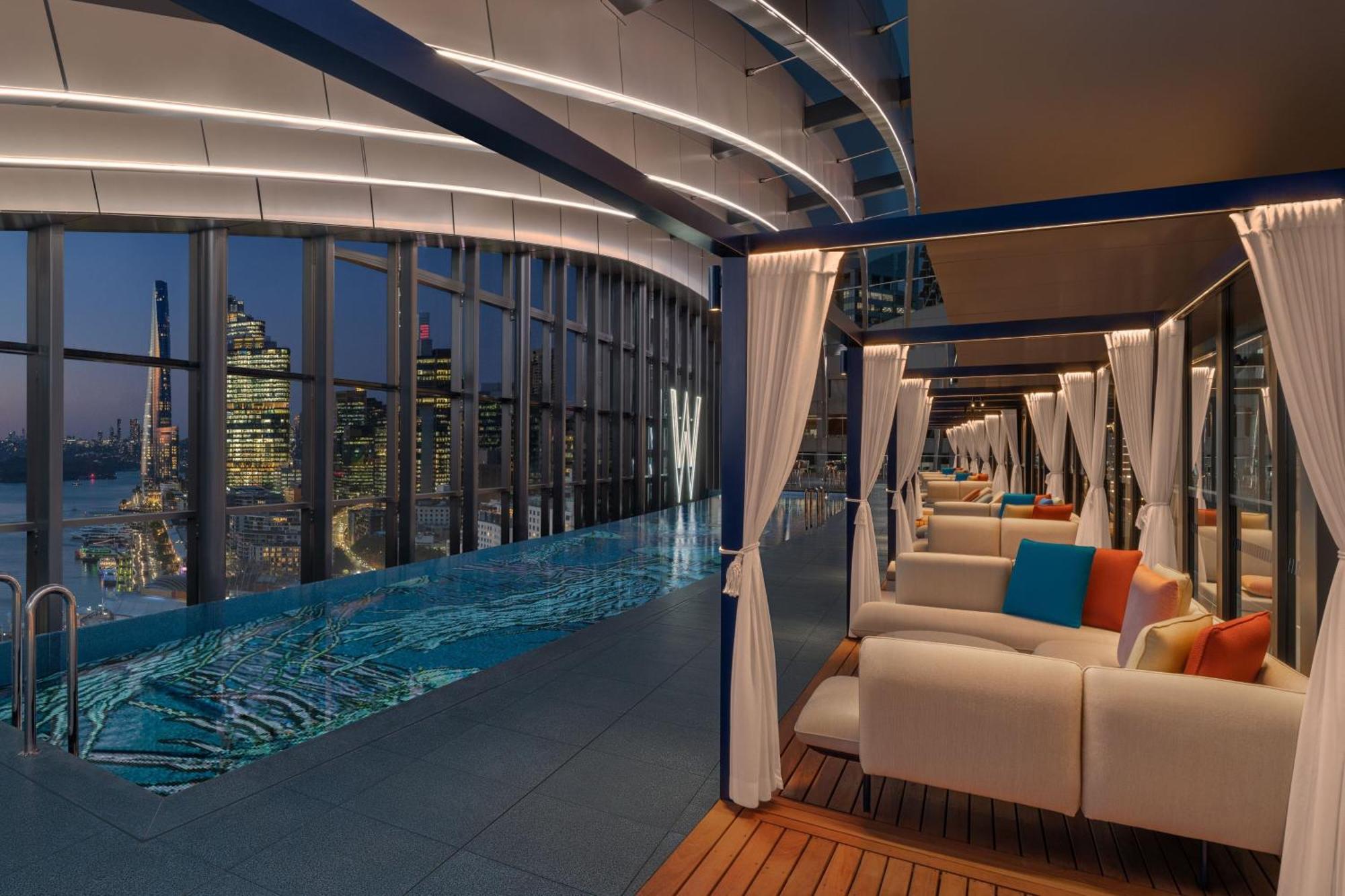Hotel W Sydney Zewnętrze zdjęcie Skyline pool