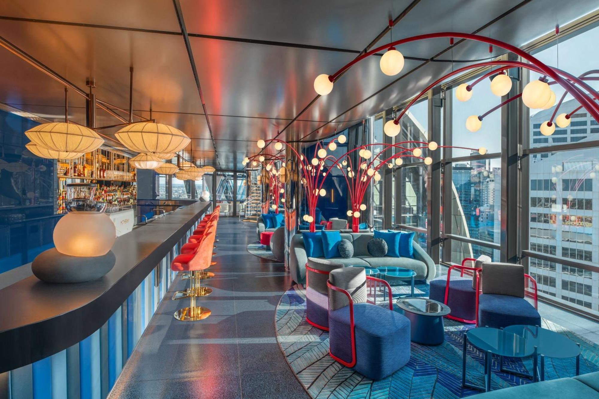 Hotel W Sydney Zewnętrze zdjęcie The bar at the 360° Sky Bar